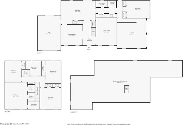 7 Sandpiper Ct, Shoreham, NY 11786 - home floor plan