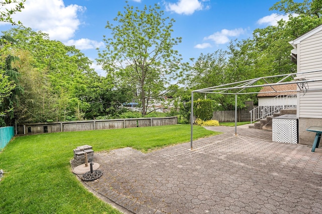 1448 Dewey Ave, North Bellmore, NY 11710 - view of yard with a patio area