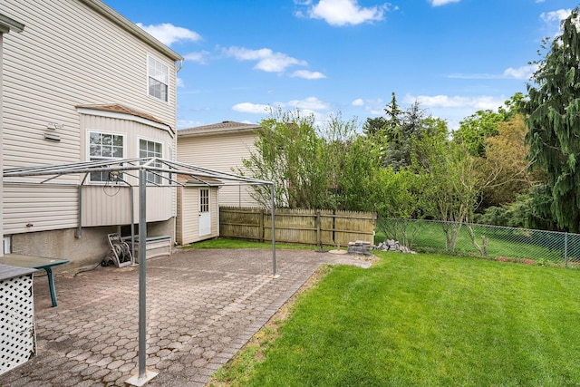 1448 Dewey Ave, North Bellmore, NY 11710 - view of yard with a patio