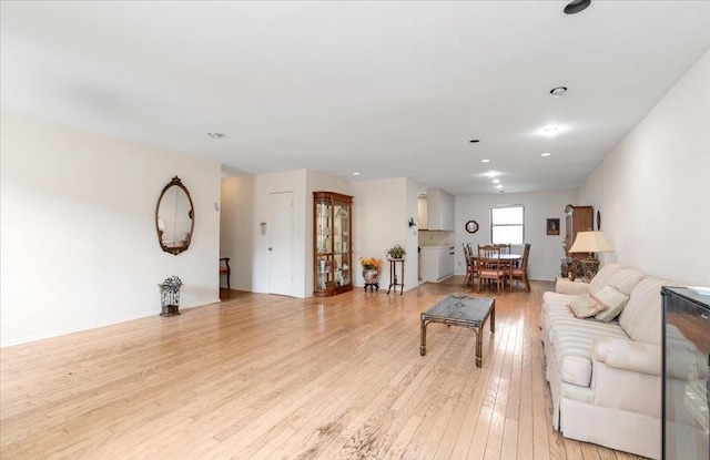 9 Everit Ave Unit A10, 11, Hewlett, NY 11557 - living room featuring light wood-style floors