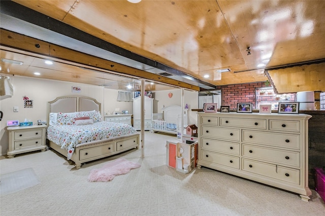 56 15th Ave, West Babylon, NY 11704 - bedroom featuring light carpet