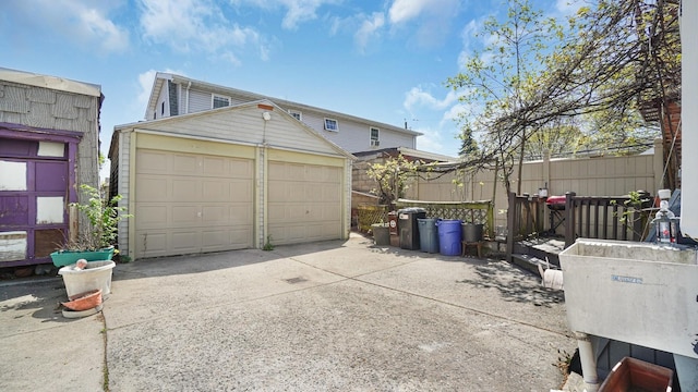 1528 Mayflower Ave, Bronx, NY 10461 - view of detached garage