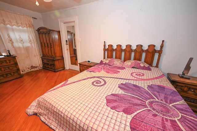 165 Page Rd, Valley Stream, NY 11581 - bedroom featuring wood finished floors and crown molding