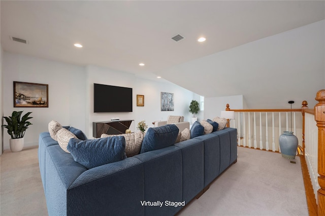 124 Pond View Dr Unit 317, Port Washington, NY 11050 - living area with light carpet and recessed lighting