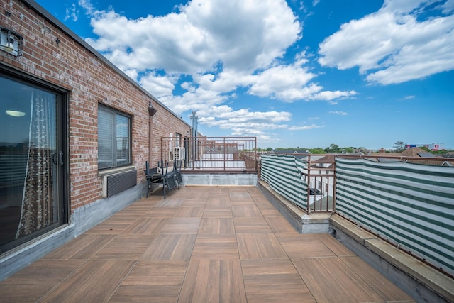 17524 89th Ave Unit C, Jamaica, NY 11432 - view of patio / terrace with a balcony