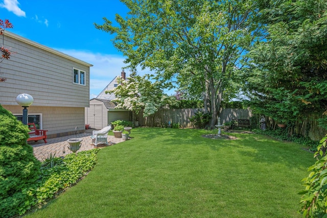116 Intervale Ave, Farmingdale, NY 11735 - view of yard featuring a patio area