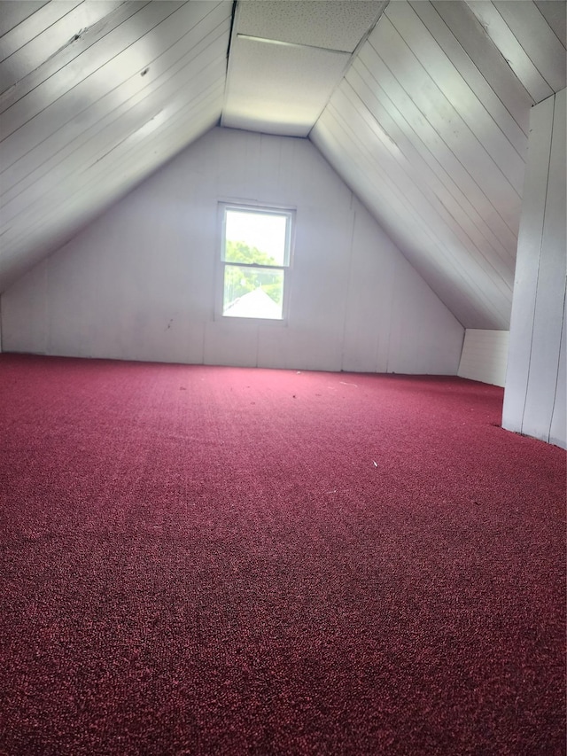 88-38 201st St, Hollis, NY 11423 - additional living space with lofted ceiling and carpet