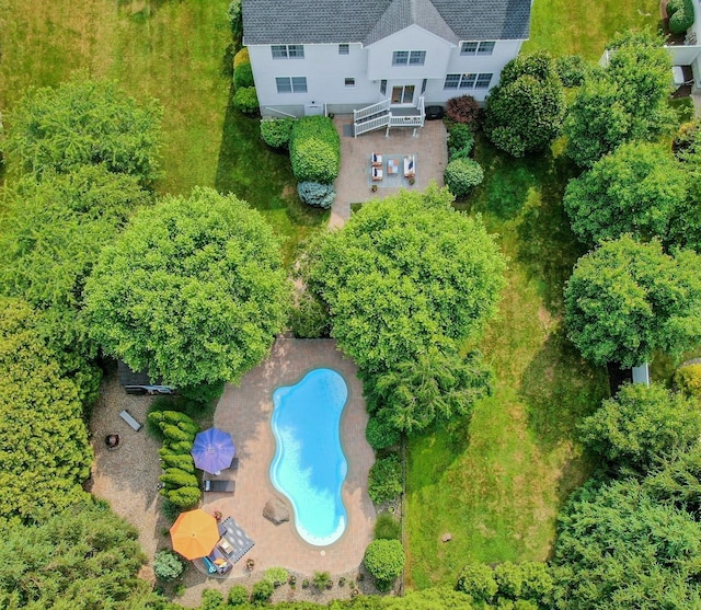 3 Vista Dr, Baldwin Place, NY 10505 - view of subject property with a pool area