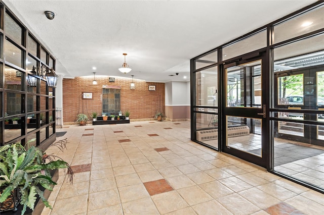 68-20 Selfridge St Unit 6J, Forest Hills, NY 11375 - common area with brick wall