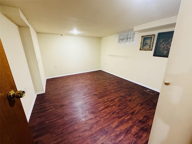56 Elwood Rd, Northport, NY 11768 - unfurnished room featuring wood finished floors and baseboards