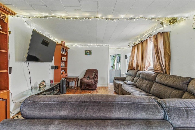 111-38 114th St, South Ozone Park, NY 11420 - living room with track lighting and wood finished floors
