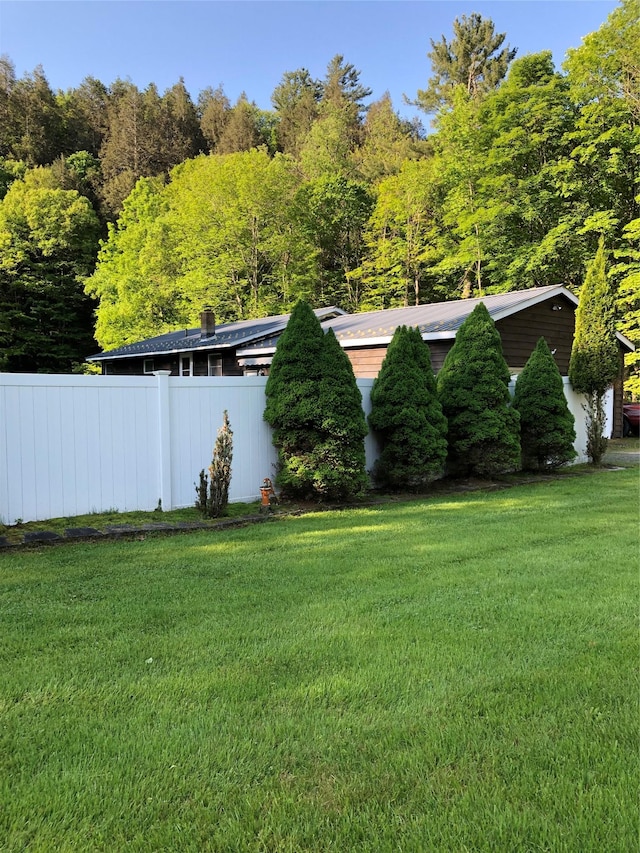 1546 Denning Rd, Claryville, NY 12725 - view of yard with a forest view