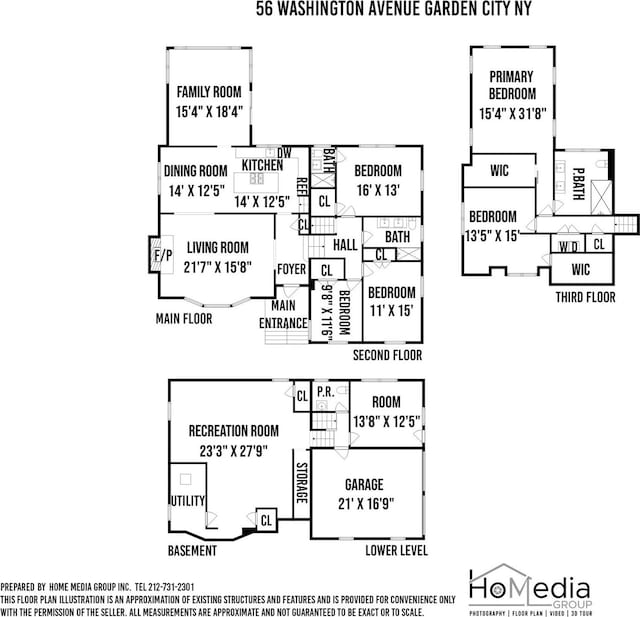 56 Washington Ave, Garden City, NY 11530 - room layout