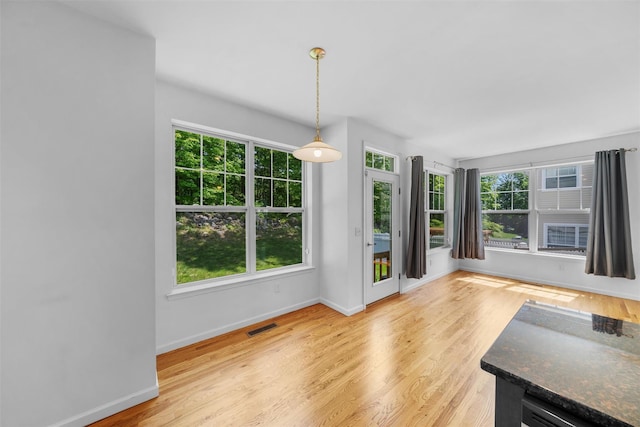 19 Woodrose Ct, Middletown, NY 10940 - unfurnished dining area featuring baseboards and light wood finished floors