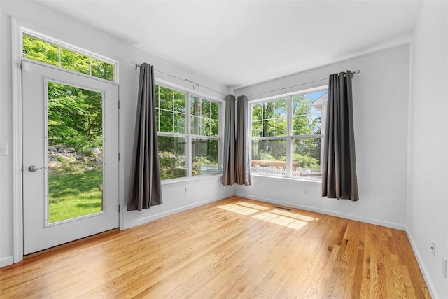 19 Woodrose Ct, Middletown, NY 10940 - spare room featuring plenty of natural light, wood finished floors, and baseboards