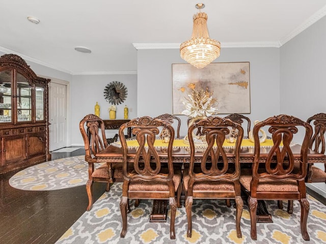1234 Midland Ave Unit 5C, Bronxville, NY 10708 - dining space with a chandelier and ornamental molding