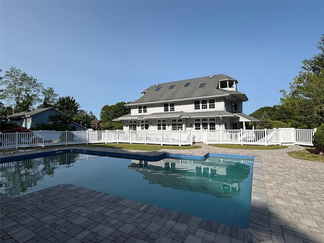 20 Frost Valley Rd, Mount Sinai, NY 11766 - view of pool with a patio area and a fenced backyard