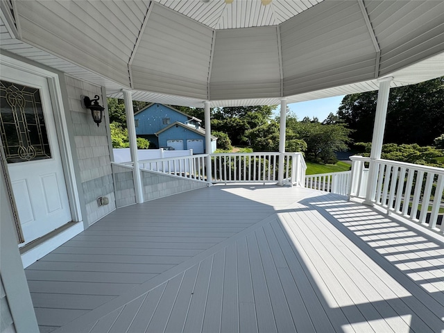 20 Frost Valley Rd, Mount Sinai, NY 11766 - view of wooden deck