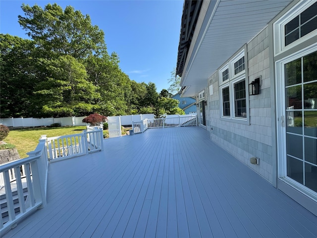 20 Frost Valley Rd, Mount Sinai, NY 11766 - view of wooden deck