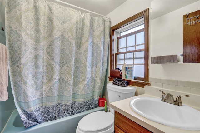 62 Herman Blvd, Franklin Square, NY 11010 - full bath with shower / tub combo, vanity, and toilet