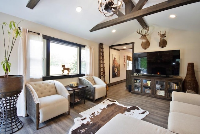 3060 State Route 17b, Cochecton, NY 12726 - living area featuring recessed lighting and wood finished floors