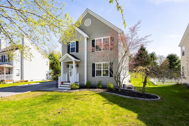 19 Bush Creek Ln, Poughquag, NY 12570 - traditional-style home with a front yard
