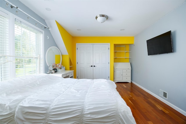19 Bush Creek Ln, Poughquag, NY 12570 - bedroom with baseboards, wood finished floors, and a closet