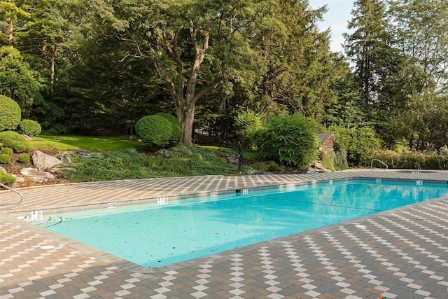 19 Bush Creek Ln, Poughquag, NY 12570 - community pool with a patio area