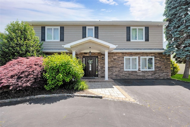 2985 Cheryl Rd, Merrick, NY 11566 - view of front of property featuring stone siding