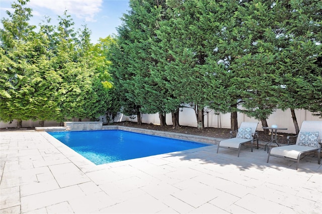2985 Cheryl Rd, Merrick, NY 11566 - swimming pool with a patio area and a fenced backyard