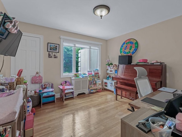 18 Ashland Ave, New Hyde Park, NY 11040 - office featuring light wood finished floors