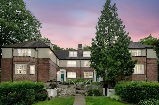 11 Sentry Pl Unit 2C, Scarsdale, NY 10583 - view of front of house with brick siding and stucco siding