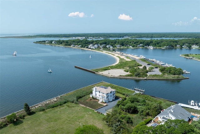 7 Convent Ln, Center Moriches, NY 11934 - aerial view of a large body of water