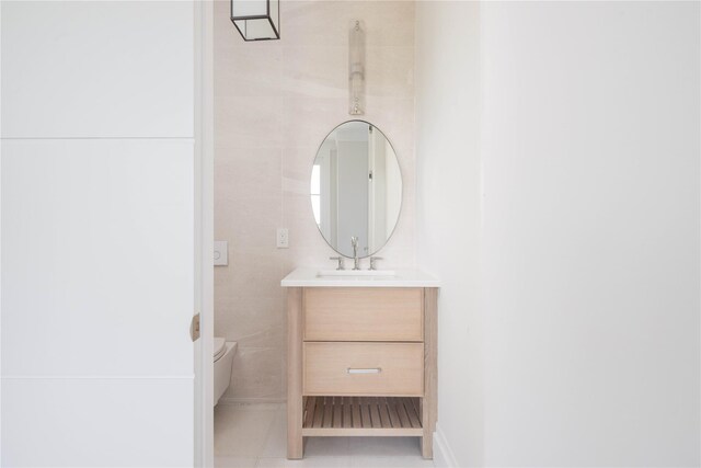 7 Convent Ln, Center Moriches, NY 11934 - bathroom featuring vanity and tile patterned floors