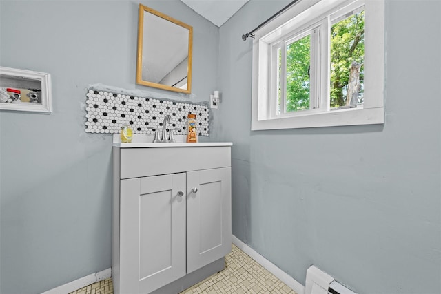 484 Rte 211 W, Middletown, NY 10940 - bathroom with vanity and baseboards