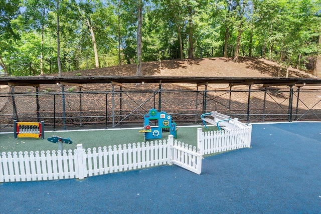 3 Fordham Hill Oval Unit 10B, Bronx, NY 10468 - view of patio featuring view of wooded area