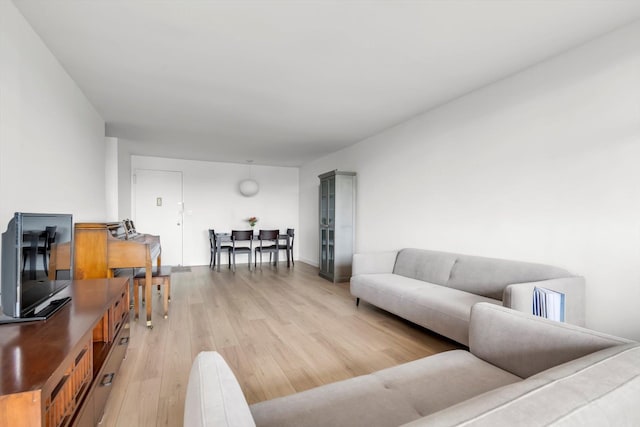 2 Bay Club Dr Unit 2B, Bayside, NY 11360 - living room featuring light wood-style floors