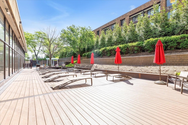 2 Bay Club Dr Unit 2B, Bayside, NY 11360 - view of wooden terrace