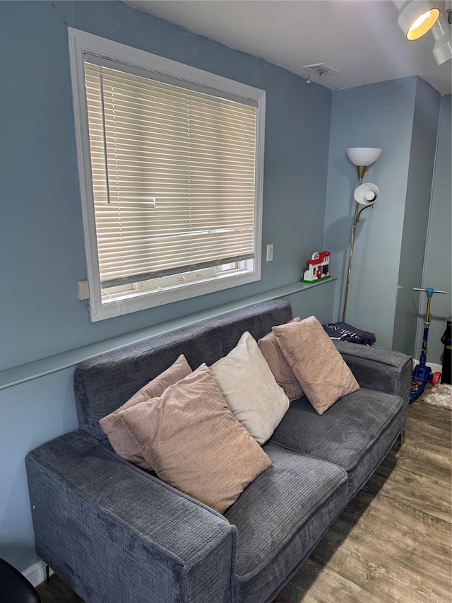 1 Winthrop St, Islip, NY 11751 - living room featuring wood finished floors