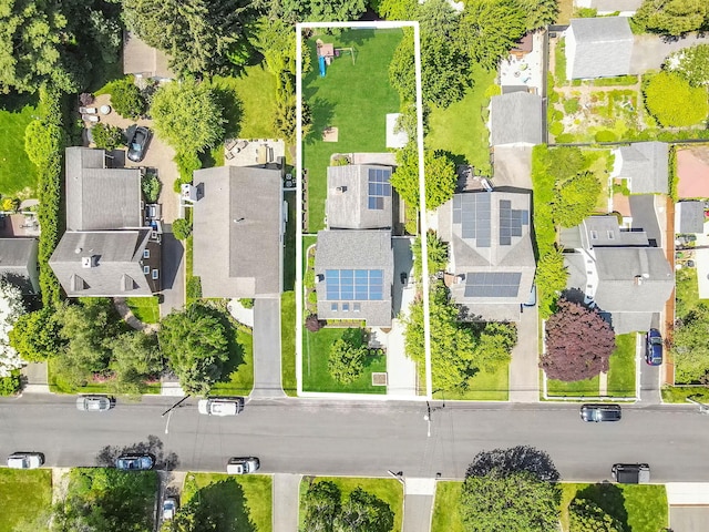 85 Fairmount St, Huntington, NY 11743 - aerial view of residential area featuring property parcel outlined