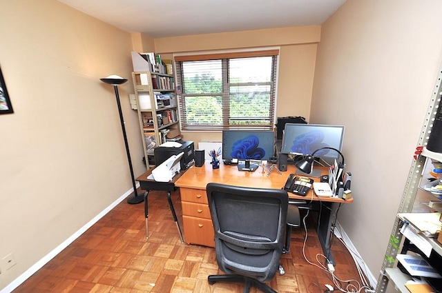230 Garth Rd Unit 6C1, Scarsdale, NY 10583 - office with baseboards