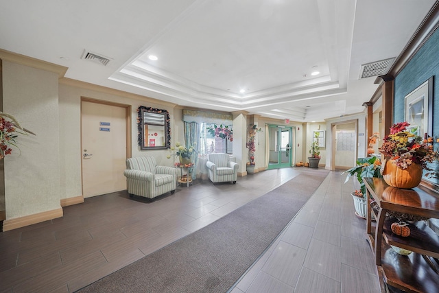 136 Bch 117th St Unit 6H, Rockaway Park, NY 11694 - building lobby with recessed lighting