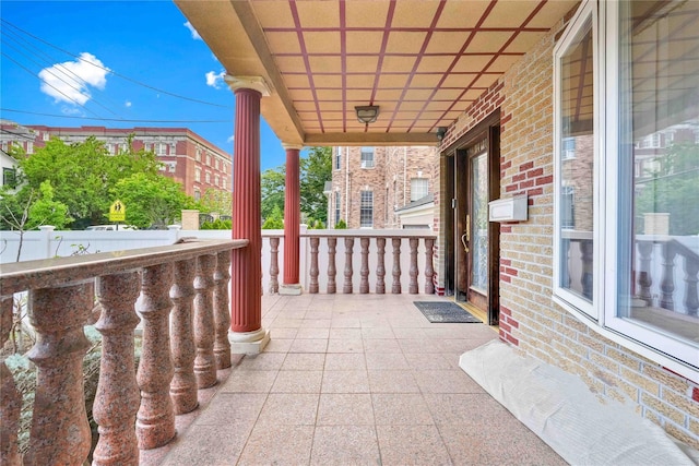 114-11 86th Ave, Richmond Hill North, NY 11418 - view of covered porch
