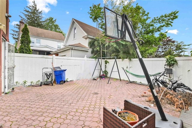 114-11 86th Ave, Richmond Hill North, NY 11418 - fenced backyard featuring a patio area