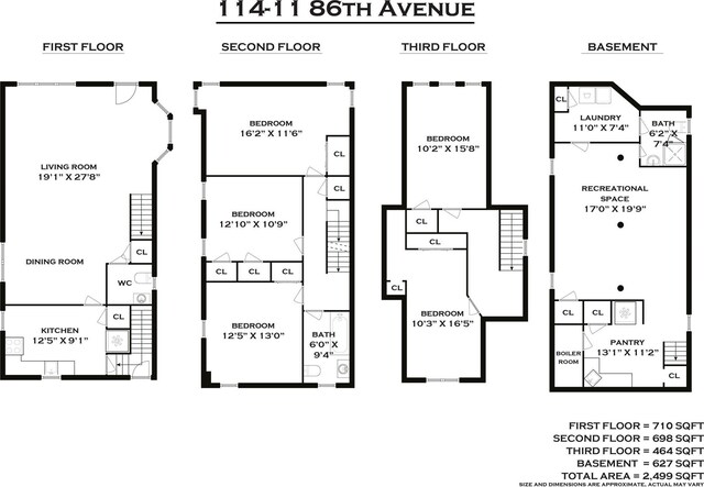 114-11 86th Ave, Richmond Hill North, NY 11418 - property floor plan