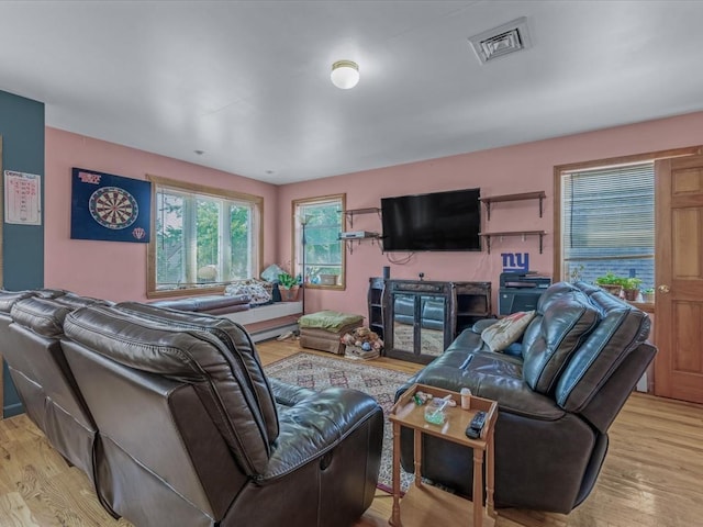 82-44 263rd St, Glen Oaks, NY 11004 - living area with light wood finished floors