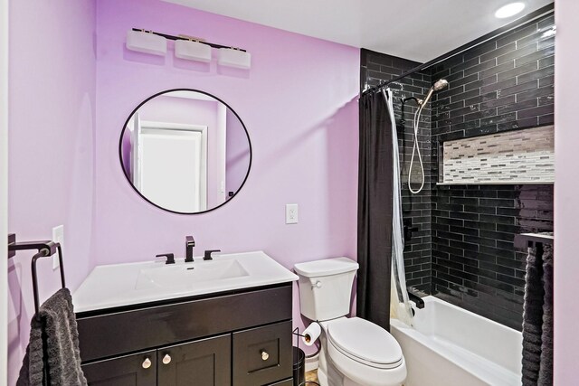 1340 Stony Brook Rd, Stony Brook, NY 11790 - full bathroom featuring vanity and shower / bath combo