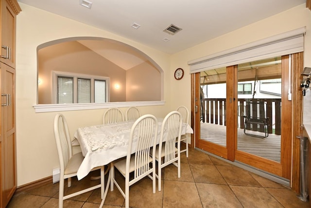 2 Elener Ln, Spring Valley, NY 10977 - dining room with tile patterned floors and baseboards