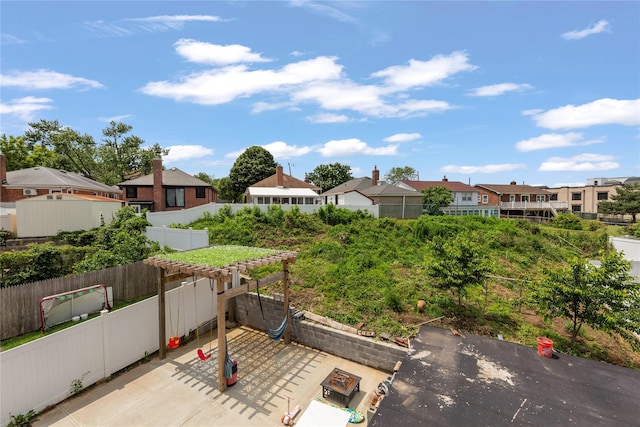 628 151st St, Whitestone, NY 11357 - view of patio / terrace with a residential view