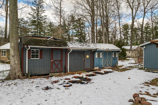 3 Avenue E, Godeffroy, NY 12729 - view of snow covered structure
